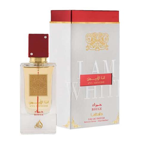 Ana Abiyedh Rouge Lattafa Eau De Parfum Pour Hommes Et Femmes Ml