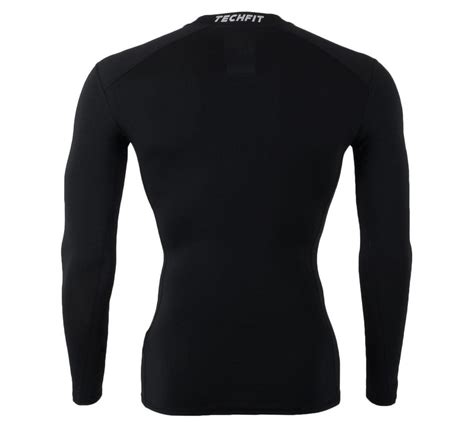 Adidas Techfit Base Voetbalshirt Heren Maat M Zwart