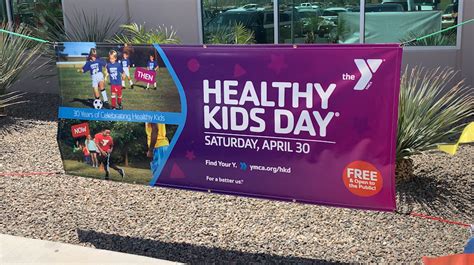 Healthy Kids Day Held At Ymca In Yuma Kyma