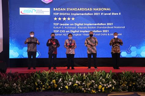 Bsn Raih 3 Penghargaan Di Ajang Top Digital Awards 2021 Bsn Badan