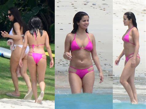 Selena Gomez Bikini Candids In Mexico Upskirtstars