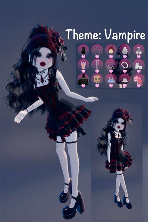 Dress To Impress Theme Vampire In Vampire Clothes Vampire Dress