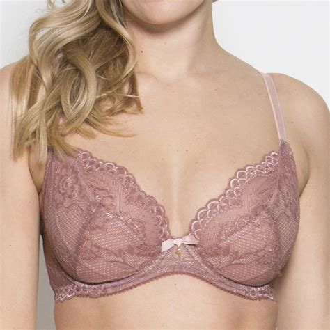 Soutien Gorge Plongeant Armatures Rose Foulard Suisses