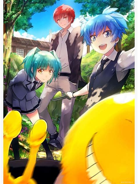 Assassination Classroom Nagisa Karma Koro Sensei Poster By