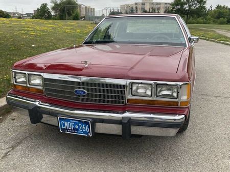 FORD CROWN VICTORIA 1990 Ford Ltd Crown Victoria Classic Cars City Of