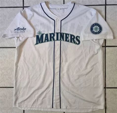 Jersey Marineros Seattle Oficial Mlb Edgar Martinez Xl Meses Sin Inter S