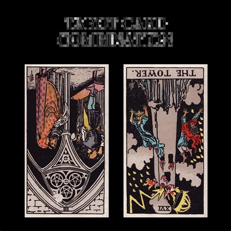 Three Of Pentacles Reversed And The Tower Reversed Tarot Card Combination