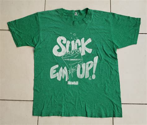 Vintage Hawaii Suck Em Up Poly Tees T Shirt On Carousell