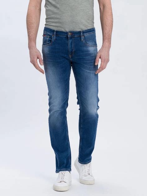 Джинсы Slim Fit мужские Cross Jeans E 198-027 36/34 Mid Blue ...