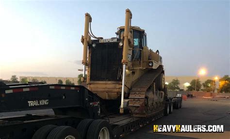 Bulldozer Transport Dozer Shipping Heavy Haulers