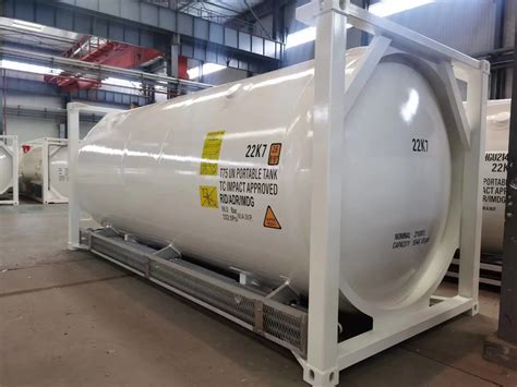 20FT T75 ASME Cryogenic Liquid Oxygen Nitrogen Argon CO2 N2o LNG ISO