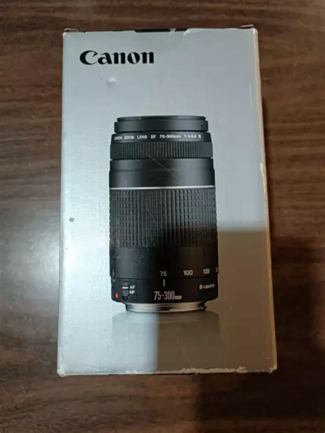 Canon Ef 75 300mm F4 56 Iii Telephoto Zoom Lens Brand New 19499