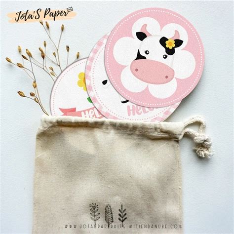 Kit Imprimible VACA LOLA Comprar En Jotas Paper Kits