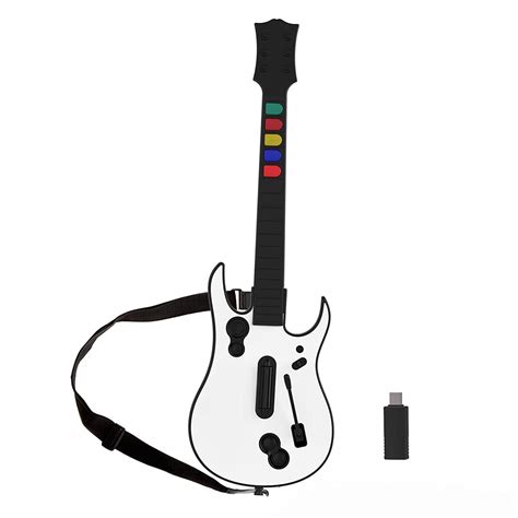 Guitar Hero World Tour Wireless Pcps3 Controller With Dongle For Clone