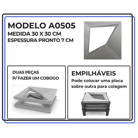 Forma De Cobogó De Cimento - Forma de Plástico para Cobogó em Cimento | Shopee Brasil