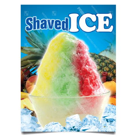 Dn 037 Shaved Ice Poster