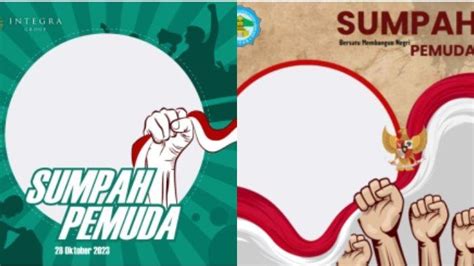 22 Link Twibbon Hari Sumpah Pemuda 28 Oktober 2023 Dan Cara Pakainya