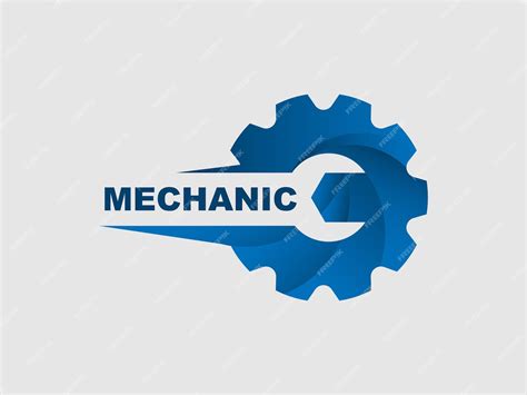 Premium Vector | Mechanic logo template vector