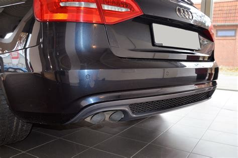 Audi A B Facelift Achterbumper Diffuser S Line Look Mj Carstyling