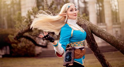 Here Comes The Zelda Breath Of The Wild Cosplay Kotaku Australia