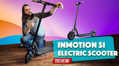 INMOTION S1 Electric Scooter Review Urban E Scooter For Bigger Riders