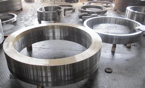 Steel Large Diameter Flange Stainless Steel Forged Ring Hot