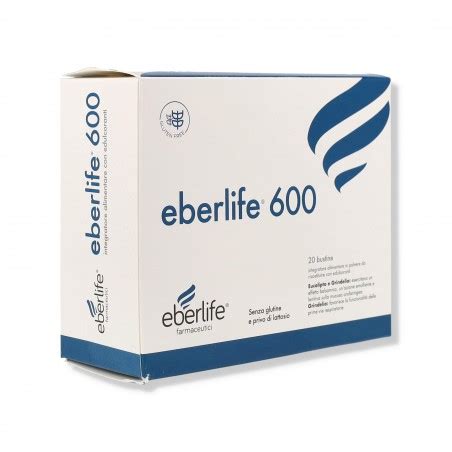 Eberlife 600 Integratore Fluidificante 20 Bustine