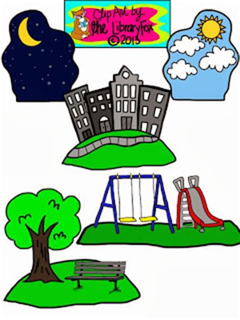 Set the Scene with Book Setting Cliparts
