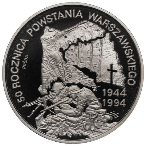 III RP 300 000 złotych 1994 50 rocznica Powstania Warszawskiego