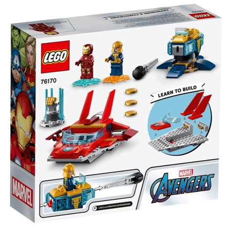 Set De Lego De Iron Man Vs Thanos De Marvel