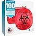 Amazon Trashanium Biohazard Waste Bags Gallon Count Red