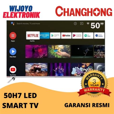 Jual Changhong U H Led Smart Tv Inch Uhd K Digital Android