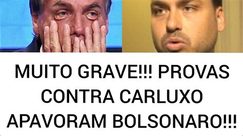 CHORO CARLUXO TOMA CIÊNCIA DAS PROVAS CONTRA ELE E VAI AOS PRANTOS