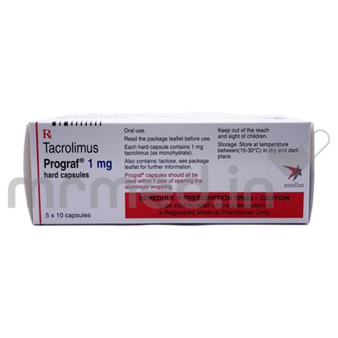 Buy Prograf 1mg Capsule Online View Uses Dosage And Price