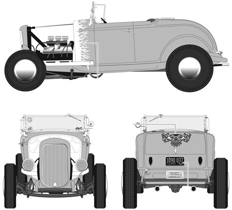 1932 Ford Blueprints