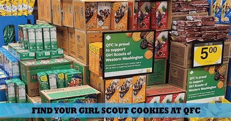 Girl Scout Cookies available at QFC locations - Lynnwood Times