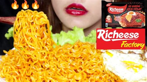 Mie Richesee Level 5 Pedesnya Bikin Nagih YouTube