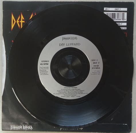 Def Leppard 1992 Let S Get Rocked Reino Unido Discos De Br