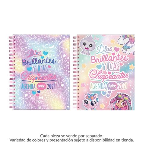 Agenda Escolar Danpex Onix Varios Modelos 1 Pza Walmart