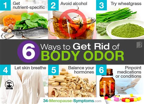 6 Ways to Get Rid of Body Odor | Menopause Now