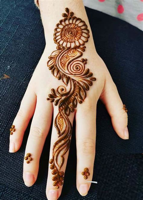 40 Simple Havey Mahndi Designs Women Beauty Simple Henna Tattoo