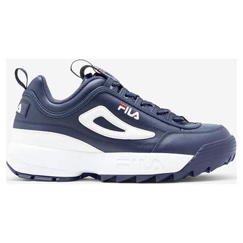 Fila Men Disruptor Ii Premium Color Fnvy Fred Wht Size 11 5 1fm00139 423 11 5