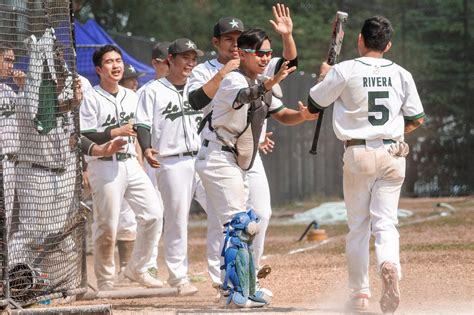 Uaap Baseball Dlsu Turns Back Adamson For Third Win Abs Cbn News