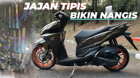 Pasang Emblem TITANIUM FULL DI Vario KAROOW Project Vario EPS 10