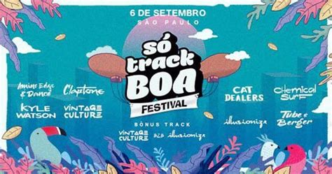 So Track Boa Festival 2023 Como Funciona Sabe Tudo