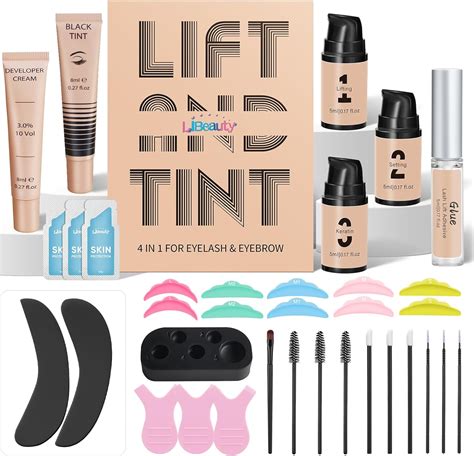 Libeauty Lash Lift And Tint Kit Brow Lamination Kit With Tint