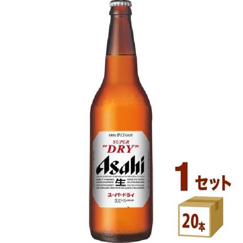 ビール アサヒ スーパードライ 大瓶 633ml 20本 Beer 126502 01 イズミックワールド 通販 Yahoo ショッピング