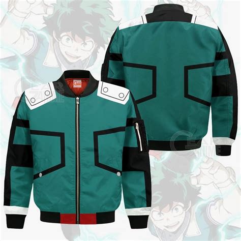 Deku Izuku Midoriya Shirt Costume My Hero Academia Anime Hoodie Sweater