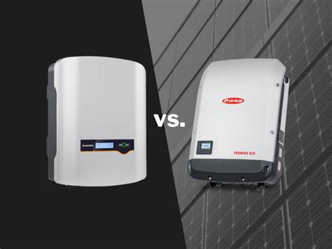 Sungrow Inverter Vs Fronius Inverter Review Tenmen Electrical