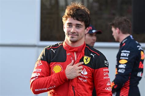 Formule Charles Leclerc Ferrari Partira En Pole Position Dimanche